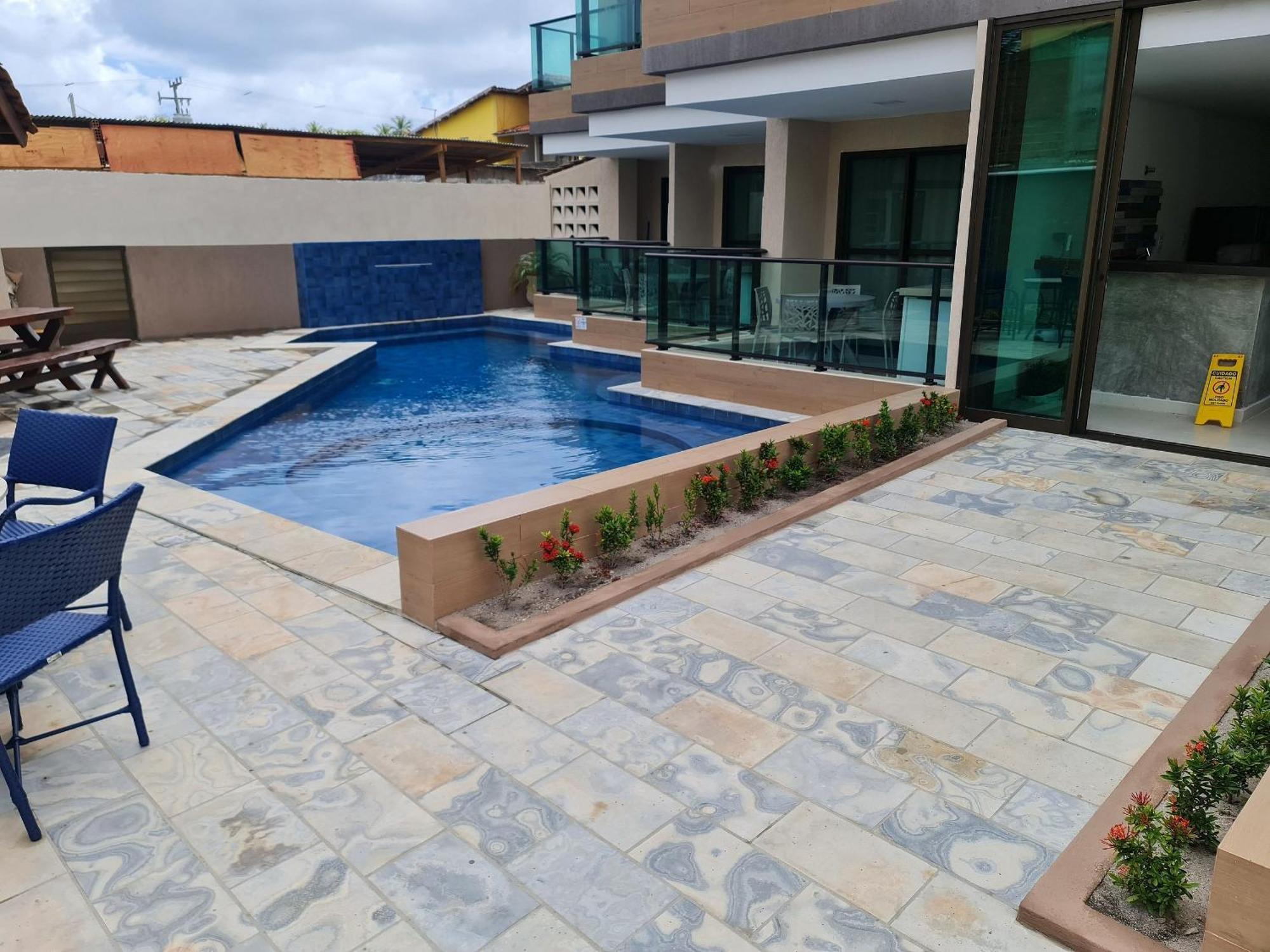 Encantador Flat Perto Da Cativante Praia De Merepe Pôrto das Galinhas Extérieur photo